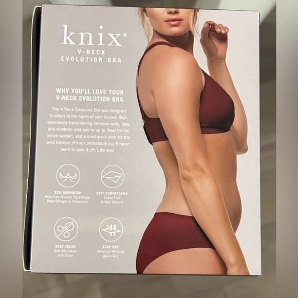 KNIX V-Neck Evolution Everyday Bra - Picture 3 of 4